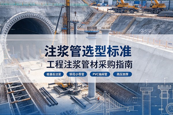 曲沃注浆管选型标准