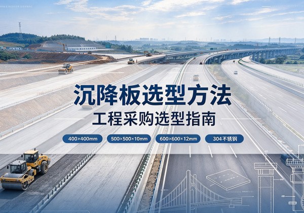 曲沃沉降板选择方法